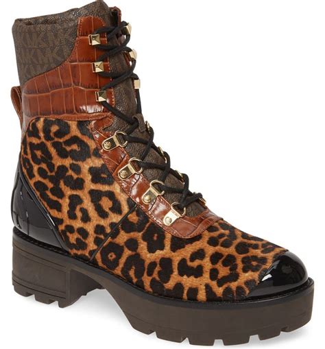 michael kors khloe boots|Michael Kors platform boots.